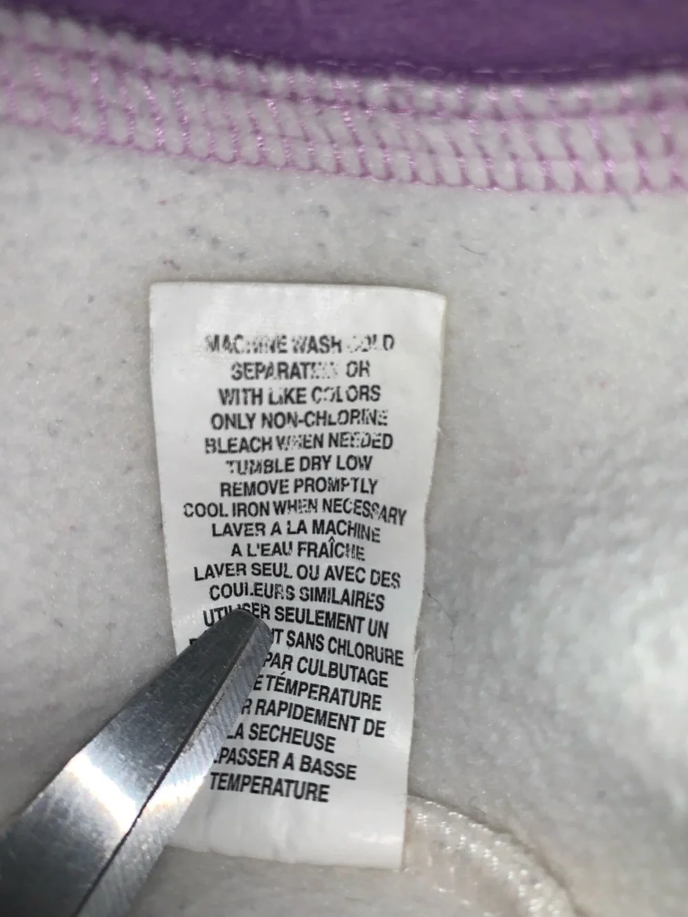 The Children's Place - Girls 3/4 Zip Fleece Sweater Size 5/6